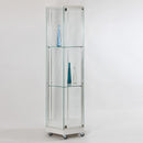 Form Department PODIUM.B14 – Ganzglas Standvitrine mit Drehtür