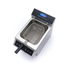 MAXIMA Gastro Fritteuse - 8 l - 2 Körbe - Induktion - mit Ablasshahn