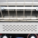 MAXIMA Gastro Toaster - Förderer - 300 Scheiben/H - Einstellbare Geschwindigkeit - inkl. Krümelschale