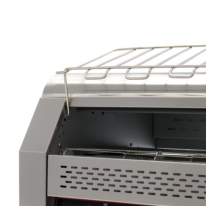 MAXIMA Gastro Toaster - Förderer - 450 Scheiben/H - Einstellbare Geschwindigkeit - inkl. Krümelschale