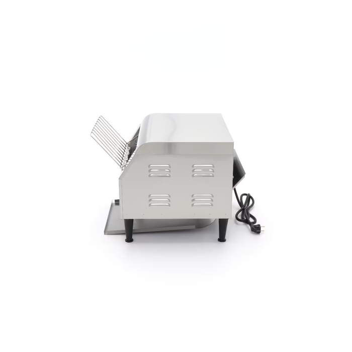 MAXIMA Gastro Toaster - Förderer - 450 Scheiben/H - Einstellbare Geschwindigkeit - inkl. Krümelschale