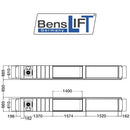 Benslift Auffahrscherenhebebühne 4.2 t - Unterflur - BL SA42U