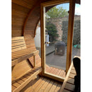 Fjordholz Fass-Sauna Modell Black Series 280