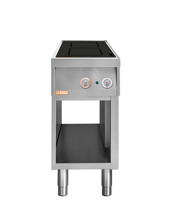 Locher ﻿Induktionsherd, 2 Kochstellen á 5 kW