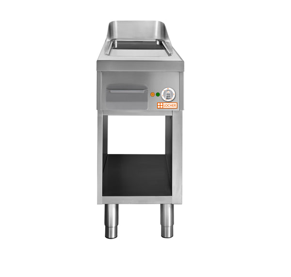 Locher Elektro-Bratplatte 400
Bratfläche hartverchromt, glatt