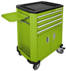 KRAFTWERK workshop trolley with 4 drawers and 2 doors, green