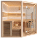 EAGO AWT E1816A Pinienholz 220x220 ohne Ofen