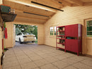 Palmako Roger 19,0+33,2 m2 mit Holztor