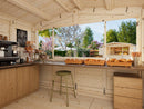 Palmako Marian 6,2 m2 - Klappbarer Marktstand