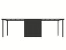StarLine Metall Gerätehaus Modell Style 4,45 m² Spar-Set 3 Anthrazit