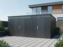 StarLine 2-Raum Metall Gerätehaus Skylight Duo 12,96 m²
