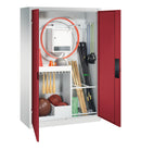 C+P Sportgeräteschrank Sport, 1950x1200x500mm, 7035/7016