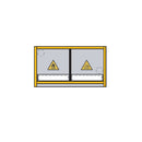 Ecosafe Sicherheitsschranke Typ 30 - en 14470-1 - Untertisch 2 Türen - 2 Innenfächer