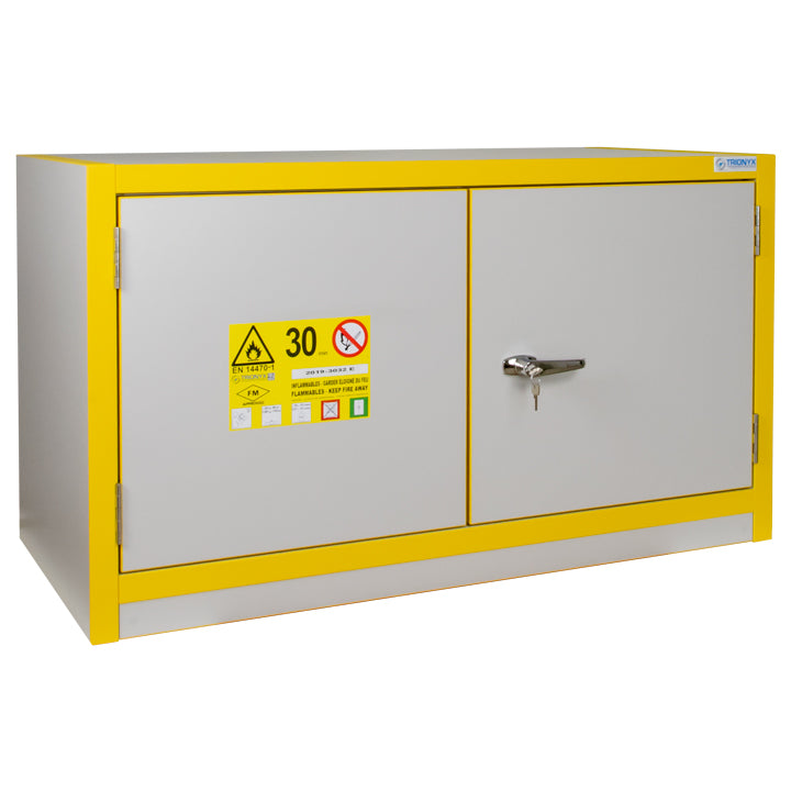Ecosafe Sicherheitsschranke Typ 30 - en 14470-1 - Untertisch 2 Türen