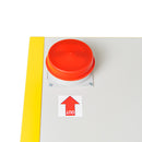 Ecosafe Sicherheitsschranke Typ 30 - en 14470-1 - Theke 2 Türen