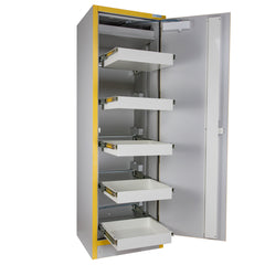 Armadio di sicurezza Ecosafe Tipo 30 - EN 14470-1 - Alto 1 Anta - 5 Cassetti – Vorschau 5