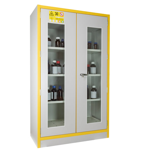Ecosafe Sicherheitsschrank Typ 30 - en 14470-1 - Hoch 2 Glastüren