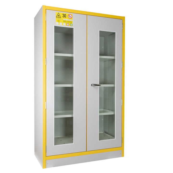 Ecosafe Sicherheitsschrank Typ 30 - en 14470-1 - Hoch 2 Glastüren