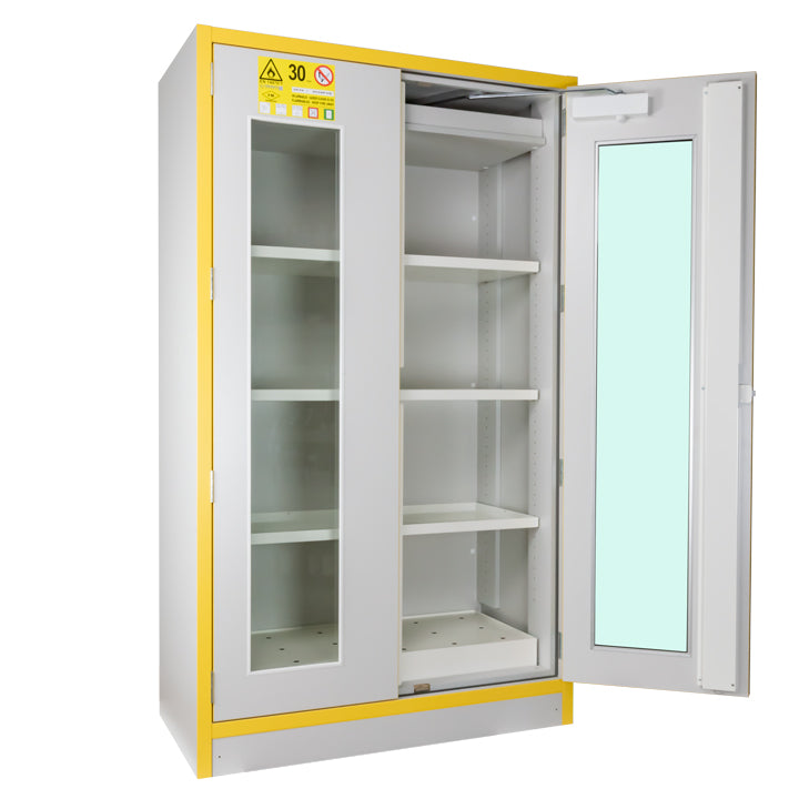 Ecosafe Sicherheitsschrank Typ 30 - en 14470-1 - Hoch 2 Glastüren