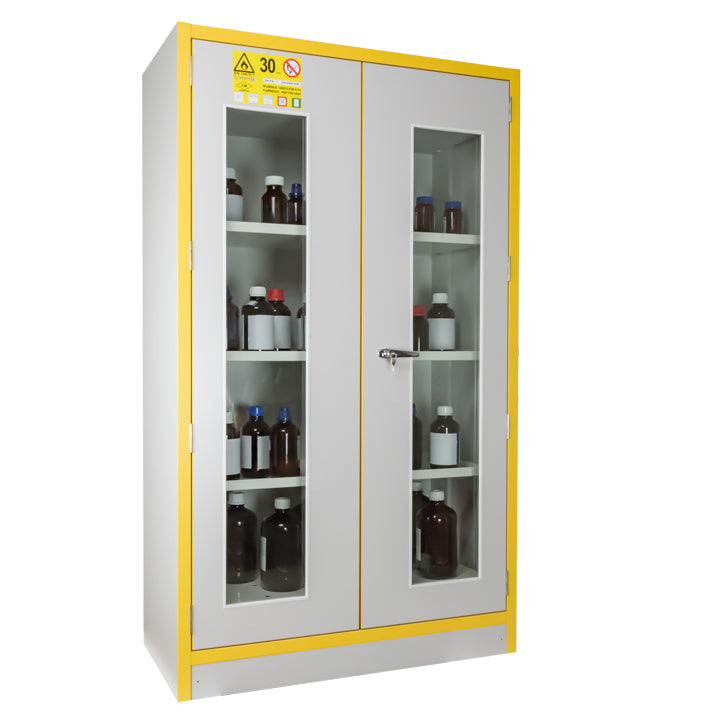 Ecosafe Sicherheitsschrank Typ 30 - en 14470-1 - Hoch 2 Glastüren