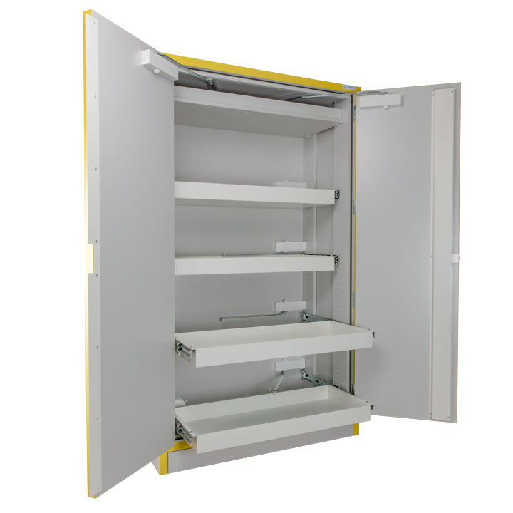 Ecosafe Sicherheitsschrank Typ 30 - en 14470-1 - Hoch 2 Türen - 4 Schubladen