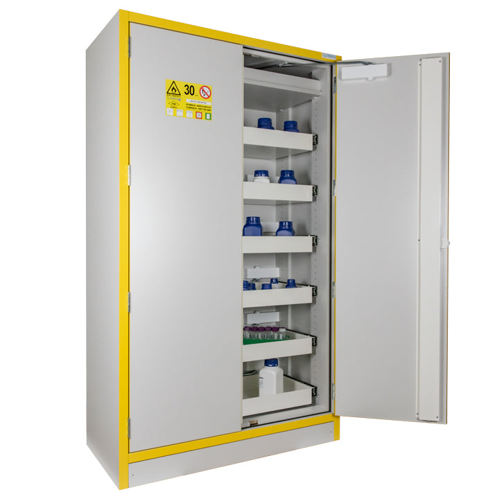 Ecosafe Sicherheitsschrank Typ 30 - en 14470-1 - Hoch 2 Türen - 6 Schubladen
