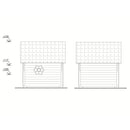 Fjordholz Sauna Kota Model Juna 3.8 m²