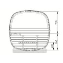 Fjordholz Barrel Sauna Model Bus 160 with Half-Round Window