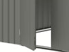 StarLine Metall Gerätehaus Modell Style 4,45 m² Spar-Set 2 Alu Grau