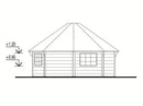Fjordholz Grillhaus Modell Emil 12 m²