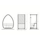 Fjordholz Barrel Sauna Model Luxe-1 Plus Black Edition