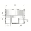 Fjordholz Fass-Sauna Modell Bus 160 Standard