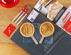 Neumärker MyLogo Waffel 2go | Wechselplatten für Thermocook® | Individuelle Waffelbackplatte mit Ihrem Logo – Vorschau 8