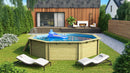 Karibu “Pool Modell 3” ca. 5,1x5,1m aus Holz (kesseldruckimprägniert)