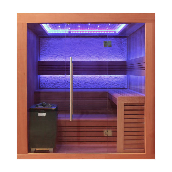 EAGO AWT E1241C rote Zeder 180x170 9kW EOS Cubo