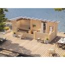 Fjordholz Sauna Cabin Model Urhu 70 B