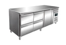 SARO refrigerated counter, door + 2x 2-drawer set, KYLJA 3140 TN