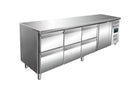 SARO refrigerated counter, door + 3x2 drawers, KYLJA 4160 TN