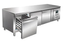 SARO Unterbaukühltisch, 3 Schubladen, UGN 3100 TN-3S
