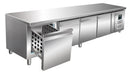 SARO Unterbaukühltisch, 4 Schubladen, UGN 4100 TN-4S