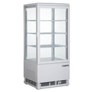 SARO Kühlvitrine 78 Liter, Modell SC 80 weiß