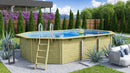 Karibu “Pool Modell X4” ca. 5,7x3,6m aus Holz (kesseldruckimprägniert)