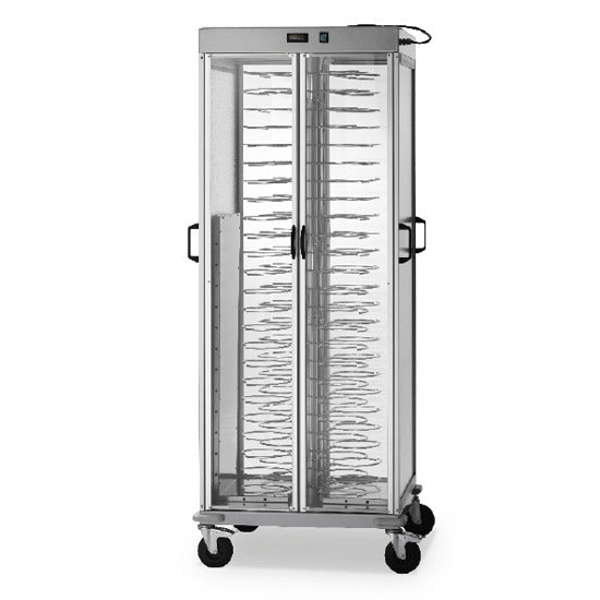 Virtus & Mastro Tellertransportwagen beheizt, +60°C, 88x ø 180÷230 mm