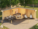 Fjordholz Gartenhaus Modell Gabriel 44