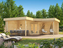 Fjordholz Gartenhaus Modell Gabriel 44
