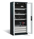 C+P Akkuladeschrank Serie 89, H1950xB930xT500mm