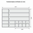 Karibu Gartensauna "Saunahaus Ares 3" 5 Personen Natur ohne Ofen