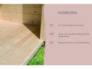 Karibu Fasssauna Quadro 1 Plus