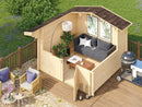 Fjordholz Gartenhaus Modell Berlin 70 A Classic