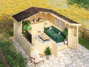 Fjordholz Gartenhaus Modell Berlin 70 C Classic